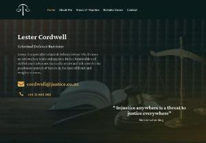 Lester Cordwell - Lester is an expert criminal defense attorney with a concentration on handling high-stakes jury trials and appeals. Renowned for his formidable courtroom advocacy skills and tactical acumen, he is recognized for passionately pursuing justice, especially in challenging and significant cases.