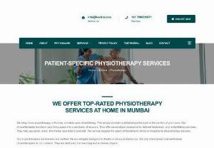 The Best & Most Affordable Physiotherapy At Home Services in Mumbai | Healkin - We provide the best physiotherapy at-home services in Mumbai, Mumbai Suburban & Thane. Our physios specialise in post-surgical, dementia, stroke, CABG, & cancer care. Call us now!