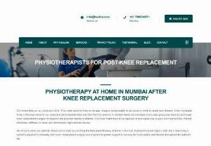 Physiotherapists At Home for Post-Knee Replacement Surgery in Mumbai | Healkin - Get the best, verified and qualified physiotherapists at home for post-knee replacement surgery care in Mumbai, Mumbai Suburban &amp; Thane. Request a callback!