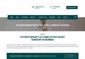 Best Physiotherapists At Home for Post-Cardiac Bypass Care in Mumbai | Healkin - The best, verified, most qualified and affordable physiotherapists at home for post-cardiac bypass care in Mumbai, Mumbai Suburban &amp; Thane. Call us now!