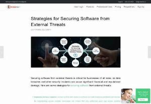 Strategies for Securing Software from External Threats | CROSStrax - Software threats are one of the critical issues for every type of industry. Know the effective technique for avoiding software threats and making your business work seamless. CROSStrax provides a platform where you can secure your business from any security threat in data management.