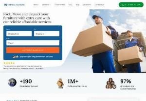 Movers New York to Florida - Moving from New York to Florida with Three Movers is an excellent option. From Packing to moving, we're here to deal with your move.