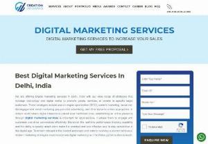 best digital marketing services in Delhi - Welcome to Creation Infoways, your gateway to the best digital marketing services in Delhi. We are a dedicated team specializing in SEO services, social media marketing, and comprehensive digital marketing solutions. At Creation Infoways, we leverage our expertise to enhance your online presence and boost engagement. Trust us for unparalleled services, including Facebook marketing, designed to elevate your brand in the dynamic digital landscape.