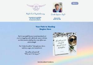 Night Owl Psychotherapy - Hello, I'm Dr. Carole Goguen, a licensed psychologist providing care throughout California.  Over the past 25 years, I've specialized in treating Anxiety, Trauma, OCD, Depression, and Stress  within a personalized evidence based and client-centered approach. I have appointments available as late as 10pm. Contact me for your free low stress 15 minute phone consult.