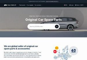 OnlyDrive - Original Car Parts - We offer a wide range of original spare parts for all types of vehicles – from cars to trucks. We offer an individual approach to each client, a flexible discount system, and international logistics.