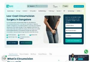 circumcision surgery cost bangalore - Mykare Health provides affordable and specialised treatment for circumcision surgery. we prioritise patients care and good health. our experts hands will treat you.
