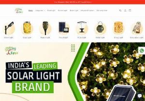 indias Leading Solar Lights Brand - solar for nature