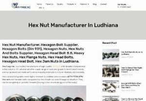 Hex Nut Manufacturer In Ludhiana - Hex Forge Inc. is a trusted manufacturer of high-quality Hex Nuts with decades of experience in the industry of Ludhiana. We offer a wide range of sizes and grades to meet client’s needs, and our products are made with premium quality materials to ensure reliability and durability.