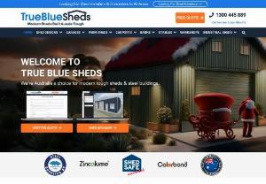 True Blue Sheds - True Blue Sheds is a premier Australian provider of top-quality steel sheds, offering a diverse range of customizable solutions to meet various needs, from rural farm storage to industrial warehouses.
