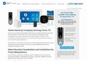 Home Security Systems In Frisco, TX | Call (877)-866-4501 - Elevate the security of your Frisco residence with Home Security Company. Our comprehensive home security systems in Frisco, TX, include interior and exterior cameras, motion detectors, video doorbells, smoke alarms, control panels, battery backup, live remote camera viewing, etc. Call us at (877)-866-4501 for hassle-free installation.