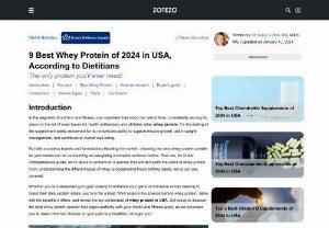 Whey Protein in USA - Whey protein is a high-quality protein derived from milk during the cheese-making process. It is a complete protein, meaning it contains all nine essential amino acids that the human body cannot produce on its own. Whey protein is highly digestible and quickly absorbed by the body, making it a popular supplement for athletes, bodybuilders, and fitness enthusiasts.