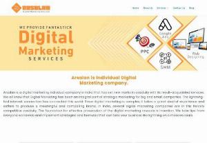 Arsalan Digital Marketing Services - Arsalan is a digital marketing individual company in India that has set new marks in assiduity with its result-acquainted services. We all know that Digital Marketing has been an integral part of strategic marketing for big and small companies. The lightning-fast internet connection has connected this world. Since digital marketing is complex; it takes a great deal of experience and coffers to produce a meaningful and compelling brand.