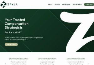 Zayla Partners - Zayla Partners is a leader in compensation consulting for public, non-profit and private companies. We specialize in delivering top-tier compensation consulting services tailored to align with your company's strategic objectives.