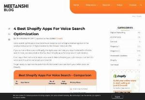Shopify Store with These 4 Voice Search Optimization Apps - In the fast-paced world of e-commerce, staying ahead of the curve is crucial for the success of your Shopify store. As technology evolves, one of the emerging trends that merchants need to embrace is voice search optimization