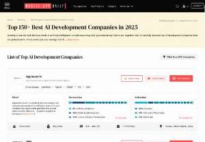 Top Artificial Intelligence Development Companies - Find renowned artificial intelligence development companies delivering exceptional AI solutions to help businesses adapt to the evolving tech landscape.