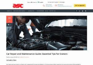 Car Repair and Maintenance Guide: Essential Tips for Owners - Here’s a unique guide for you, which includes a diverse range of tips and tricks to enhance your car’s performance and quality. Furthermore, you will receive answers to some burning questions in our Q&A Section.