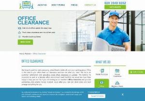 Office Clearance London | Cheap Office Clearance Services in London - Get the best office clearance in London. Call us and we will provide all the support you require. Book our London office clearance service now.