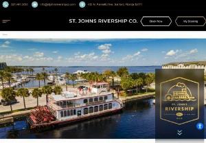 Best Rivership company | St. Johns Rivership Co. - The St. Johns Rivership Co. offers more than cruises. We provide a different way to experience Florida. To appreciate its wildlife, its beauty and its warmth. All while indulging in chef-prepared cuisine, live onboard entertainment and endless hospitality in climate-controlled comfort.