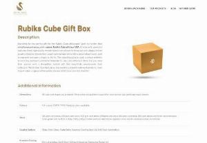 Rubiks cube gift box - Choose pintailwavepackaging.com for a precision-cut, handcrafted Rubiks Cube Gift Box that enhances the presentation of the cubes. order now!
