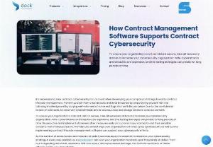 How Contract Management Software Supports Contract Cybersecurity - Contract management software can support your organization in protecting against malicious actors with advanced security features built just for contracts.