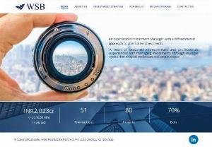 WSB Real Estate Partners | Real Estate Investment Group - WSB Real Estate Partners Private Limited with experienced Investment Manager having distinct approach to alternative investments.