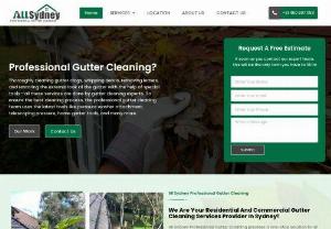 Gutter Cleaning Sydney | Residential, Commercial Gutters - All Sydney Professional Gutter Cleaning provides a one-stop solution to all your residential and commercial guttering issues. We have a portfolio of serving our services for buildings, warehouses, councils, hospitals, and many more.