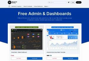 Marketplace for Best Admin Dashboards | Admin Dashboards | Admin Templates | Admin Themes - Leading open-source admin dashboard templates are used by thousands of developers. Download the best Admin & Dashboard Templates developed by Bootstrap Gallery.