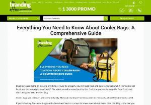 Promotional Cooler Bags for Branding - Delve into the comprehensive world of cooler bags with The Branding Office&#039;s ultimate guide to portable cooling solutions! Explore the intricacies and details of staying cool on the go.      
