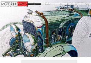 MotoringArts - Vintage automotive and motorcycle illustration and artwork.
