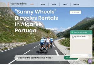 Sunny Rims - Sunny Rims - Your Premier Bicycle Rental Service in Algarve, ensuring a delightful and hassle-free biking experience for your trip. Beginning in 2024, we proudly introduce our brand-new fleet of bicycles at your disposal. Select the bike that suits your preferences, fill out the form, and leave the rest to us. Embark on your journey with Sunny Rims, where biking becomes an adventure.
