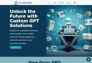 Illaryon - Illaryon specializes in creating custom GPT (Generative Pre-trained Transformer) solutions. The company focuses on enhancing various business processes through AI-driven automation. Their services primarily include automating customer support, email marketing, and onboarding processes. Illaryon's expertise lies in leveraging AI and GPT technologies to streamline interactions, increase efficiency, and improve customer engagement. By utilizing advanced AI, Illaryon aims to...