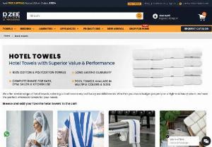 Buy White Towels & Hotel Towels From DZEE Textiles Hotel Towels Collection - DZEE Textiles blends quality, style, and indulgence in premium hotel towels and white towels, offering luxury and comfort in every thread.