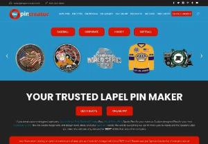 The Pin Creator - The Pin Creator is a leading custom lapel pin maker known for our well-designed Cooperstown Pins. Whether you're looking for soft enamel pins, softball trading pins, or baseball trading pins, our team of experienced pin makers can help.