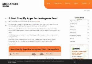 Elevate Your Shopify Store with Top Instagram Feed Apps - In the visual world of online shopping, Instagram&#039;s eye-catching content can play a pivotal role in your Shopify store&#039;s appeal. If you&#039;re looking to weave your social media presence into your e-commerce site, embracing the Best Shopify Apps For Instagram Feed is the way to go. 