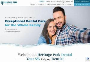 Heritage Park Dental - Are you looking for dentists in SW Calgary?  Heritage park dental is Located at 8408 Elbow Dr #207 in SW Calgary, Visit our dentist near you to experience dental health services you need, We have been providing dental services to our clients since 2005. Call today at 403-259-5123.