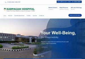 Best Multispeciality Hospital in Coimbatore | Karpagam Hospital - Karpagam Hospital is the best multispeciality hospital in Coimbatore. We offer top-notch, cutting-edge treatments with the most qualified professionals.