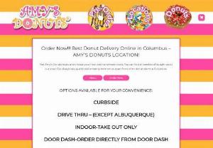 Donuts in Columbus - Amy's donuts is the best donuts in columbus in town Columbus. We offer multiple donuts just like choco donuts and apple pie, Blue berry cake, Choc glazed cake available our donuts shop. you can find very delicious donuts.