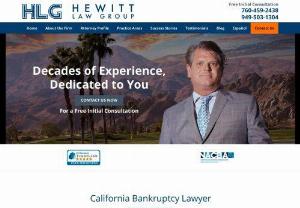 Orange County Bankruptcy Lawyer - I am an experienced Chapter 7 and Chapter 13 Bankruptcy attorney with Riverside and Orange Counties offices.