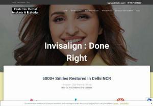 Invisalign in Gurgaon - Invisalign in Gurgaon only at Center for Dental Implants & Esthetics. Dr Ankita Sawant - Best Invisalign Dentist in Gurgaon. More than 1000 smiles corrected in over 14 years.