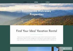 Swannanoa Hideaway Properties, LLC - We are a locally owned vacation rental firm, specializing in upscale, luxury, and unique properties across Western North Carolina. Our team is passionate about providing our guests with the best possible vacation experience, from start to finish.