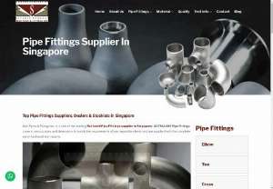 Pipe Fittings Supplier In Singapore - Max Pipes &amp; Fittings Inc. is a one of the leading Buttweld Pipe Fittings supplier in Singapore. ASTM A403 Pipe Fittings come in various sizes and dimensions to match the requirements of our reputable clients and are supplied with the complete set of technical test reports.  