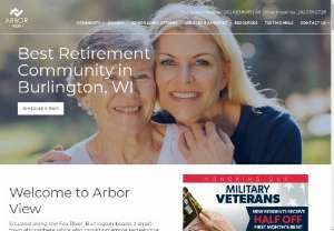 Arbor View - Arbor View is a retirement community that specializes in senior living in Burlington, WI. Our senior living options include assisted living, Memory Care, and respite care.