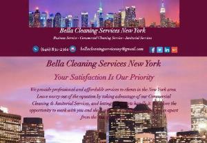 Bella Cleaning Services - Bella Cleaning Services has a wide range of Commercial Cleaning, Janitorial, Pre- and Post-Construction Cleaning services that suit your every need and requirement; our team has the know-how and expertise to get what you need done. Let us know how we can help, and we guarantee your experience with our professionals is enjoyable and satisfactory.