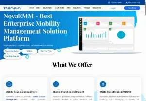 Screenshot of Tabnova Enterprise Mobility Management (EMM) Software