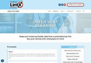 Dryer Vent Cleaning - Looking for the best dryer vent cleaner in Westchester, Putnam, Dutchess, or Fairfield County? Look no further than Lint-X! Dryer vent cleaning, installations, inspections, and more.