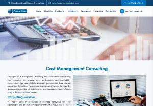 Cost Management Consultant - A Cost Management Consultant specializes in analyzing and optimizing financial processes within organizations.Cost Management Consultants play a crucial role in enhancing operational efficiency and driving sustainable growth for their clients.We creation and installation of customised software