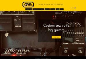 AME  Analog Music Engineering - Repair of guitar amps. Repair and system creation service for guitarists. Personalized support in the search for sound.