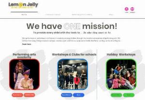 Lemon Jelly UK LLP - Drama, Dance, Musical Theatre, Film Making classes and workshops for children aged 5-17. Be who you want to be, release confidence, learn new skills and have fun.