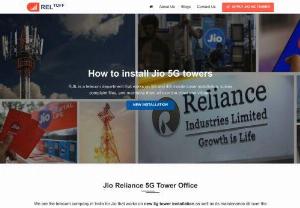 Jio 5g mobile tower installation work in India - It is the best place for a new 5G tower installation on your property. Contact us to get more information about this Jio tower installation.