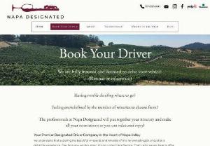 Book Your Driver in Napa | Napa Designated - We understand that exploring the beautiful vineyards and wineries of this renowned region should be a delightful experience, free from any worries about driving under the influence. That's why we are here to offer you a safe, reliable, and unforgettable journey through the picturesque landscapes of Napa.